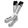Answer Racing Moto Thick Adult Dirt Bike Motorcycle Socks - Gray/White