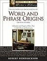The Facts on File Encyclopedia of Word and Phrase Origins (Writers Library) (Facts on File Writer's Library)