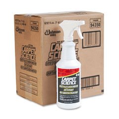 Drackett Professional Carpet Science Spot Stain Remover, 32-oz. Trigger Spray, 6/Ctn. 94350CT / DRA94350CT