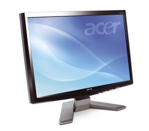 Childrens Toyshop  Electronics : Acer P193W 19" Crystalbrite Widescreen Black LCD Monitor 5ms 2000:1
