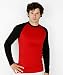 : American Apparel Baby Rib Baseball Raglan T-Shirt - Tee
