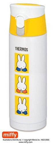 THERMOS 調乳用ステンレスボトル ミッフィー ホワイト JMX-500B WH
