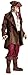 Buccaneer Jacket Adult Costume Size Standard