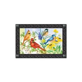  Mailwraps Songbird Collage MatMate Door Mat