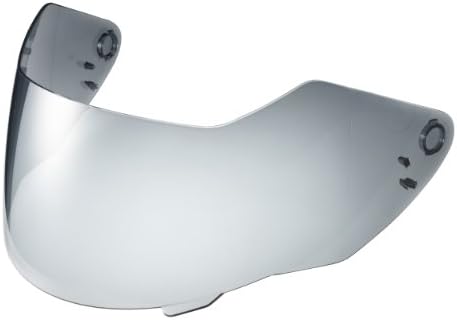 GLX Helmets Full Face Shield (Light Smoke, One Size)
