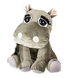 Plush Big Eyes Hippo 11"