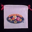 MUSLIN MARBLE POUCH / BAG 6" X 5.5"