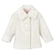 Infant Girls' Circo&reg; Faux Fur Peacoat - White