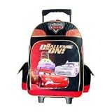 Disney Cars Lightning Mcqueen Large Rolling Backpack