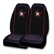 2PC Betty Boop Star Design Universal Bucket Seat Covers