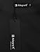 Allegra K Women Round Neck Slit Sleeves Worsted Poncho Coat Black XL