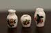 Search : Set of 3 Vases with Fruit Design - Dollhouse Miniature