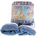 Happy Company - Toes w/Cuff-Blue - Chenille Cozy Collection