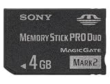 Sony - MSMT4GN - Carte mémoire - Memory Stick Duo Pro - 4 Go