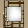 Corydon Wall Mirror with Open Design