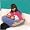 Twin-Nursing-Pillow - color: Soft Denim