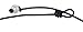 Little Ways Gifts Freshwater Cultured 9.5-10.5mm Single Pearl Choker Necklace on Black Leather Cord, 16