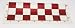 Roll-Up Tournament Chessboard - Burgundy