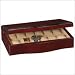 Jewelry : Large Maple Wave 3.25" High in Brown Stain