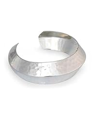 Sterling silver cuff bracelet, Ethereal - Mdoern Sterling Silver Cuff Bracelet