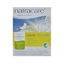 Natural Ultra Pads With Organic Cotton Cover With Wings Natracare 14 Pad