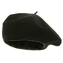 Wool Beret - Black