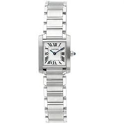 Cartier Women's W51008Q3 Tank Francaise Stainless Steel Watch