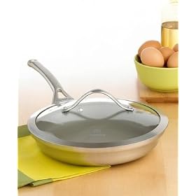 Calphalon Contemporary Stainless Nonstick Covered Omelette, 10 by Calphalon