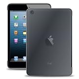 KaysCase Slim Soft Gel Smart Cover Compatible Back Cover Case for Apple iPad Mini (Smoked)