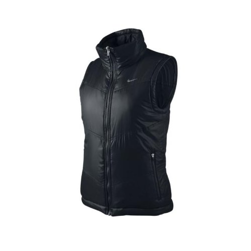 NIKE Damen Weste Padded, black/black/anthracite, S, 419102-011