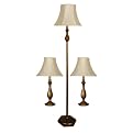 Antique Brass 3-pc. Lamp Set