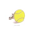 Tennis Themed Executive Cufflinks w/Jewelry Box