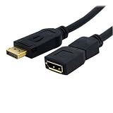 StarTech.com - Display extender - DisplayPort (F) - DisplayPort (M) - 6 ft - black
