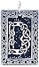 Celtic Letter D Silver Tone Pewter Pendant Necklace