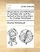 Observations and Reflections on Swindled Bills, and the Method of Discounting Them .... by Charles Whitehead.