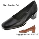 Women's BETSY Pump Shoe - Luggage Tan Brazil Calf Size: 9.5 Width: N - 1 pair