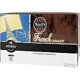 Tully's Coffee French Roast, K-cups for Keurig Brewers, 12-Count Box
