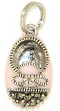 Pink Baby Shoe Charm by Judith Jack