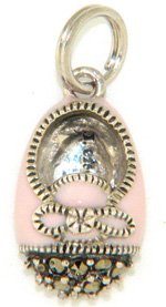 Pink Baby Shoe Charm by Judith Jack