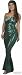 Adult's Sequin Mermaid Dress Costume (Size:Medium 8-10)
