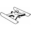 Naan Sprinkler 001211 Weighted Plastic Sled Base