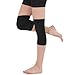 niceEshop(TM) Athletic Stretchy Warm Cotton Knee Sleeve Black Support Brace,2pcs