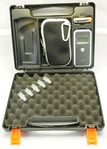 AlcoMate Premium (AL7000) Full Pack Alcohol Breathalyzer; home/business; detects BAC; no calibration