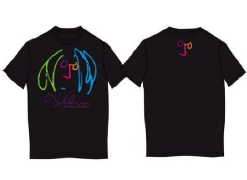 John Lennon Self Portrait Soft Jersey Black T-Shirt