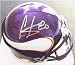 Cris Carter Autographed/Hand Signed Minnesota Vikings Mini Helmet
