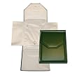 Leatherette Pearl Folders $5.93 Each! Green Item#55Grn-Wht (Priced 1 Dozen Per Carton)