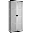 Suncast Tall Utility Cabinet - Gray/ Black