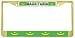 Mauritania Mauritanie Flag Gold Tone Metal License Plate Frame Holder