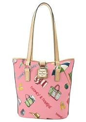 Dooney & Bourke Miami North South Bucket Bag Purse in Pink