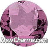 Round Birthstone June Floating Locket Charm by New Charms